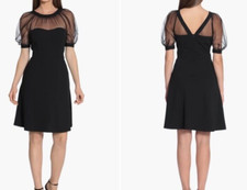 Maggy London Fit & Flare Dress Size: 0