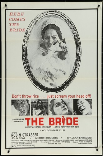 The Bride (1973) Original Movie Poster Folded 27x41 EM8-480