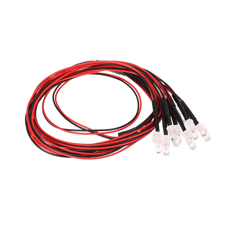 8 Kit 2 White 2 Red 4 Yellow Replacement for 1/10 1/8 HSP U0I3 - Image 2 of 4