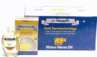 #ad #ad Rhino Nano Oil Box of 12 x 10ml Made in USA Dau Te Giac Nano $88.99