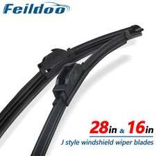 Feildoo 26"/16" Fit For KIA K5 2023-2021 J U HOOK Windshield Wiper Blades 2PACKS