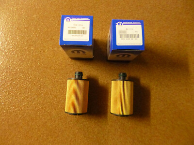 2 Ölfilter original MOPAR 68492616AA Dodge RAM 1500 3,0 CRD Diesel 2014-2018