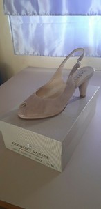 scarpe chanel beige