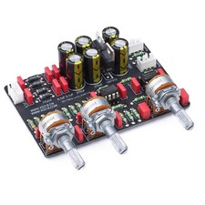 1pc NE5532 preamplifier bass treble adjustment negative feedback type tone board