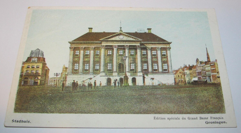 Vintage Postcard Europe Edition speciale du Grand Bazar Francais Buildings