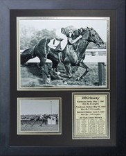 11x14 FRAMED WHIRLAWAY 8X10 PHOTO 1941 TRIPLE CROWN WINNER EDDIE ARCARO