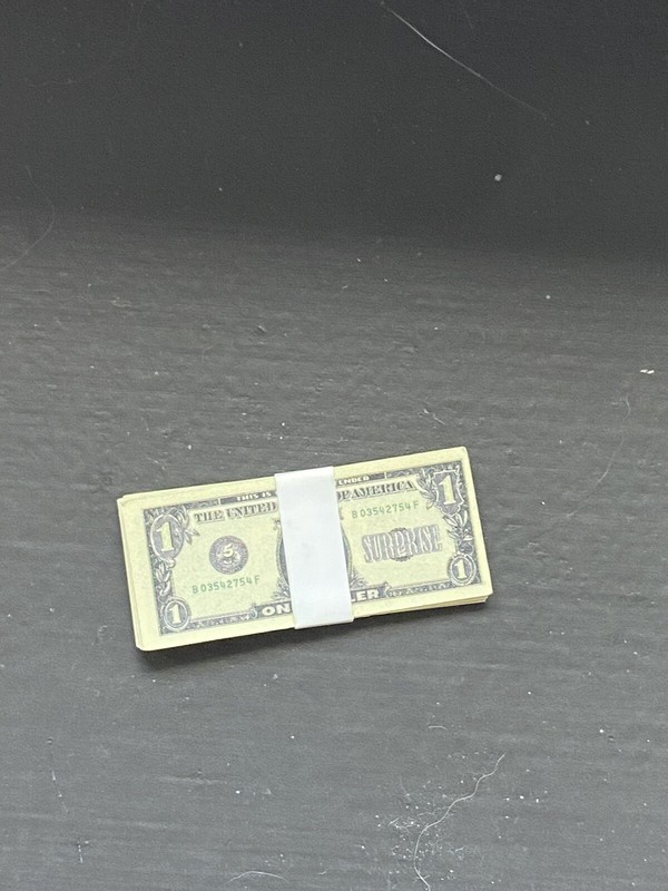 Zuru Mini Brands Series 4 Money Wrap #111 Cash Stack One Dollar Bills Brand New