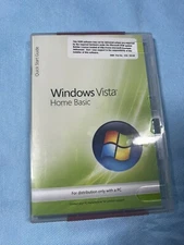 *Disk Only* Microsoft Windows Vista Home Basic PPP OEM - NEW opened Box!