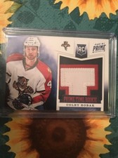 2012-13 Panini Prime Hockey 3 Color Relic RC Prime Time Rookie /10 Colby Robak