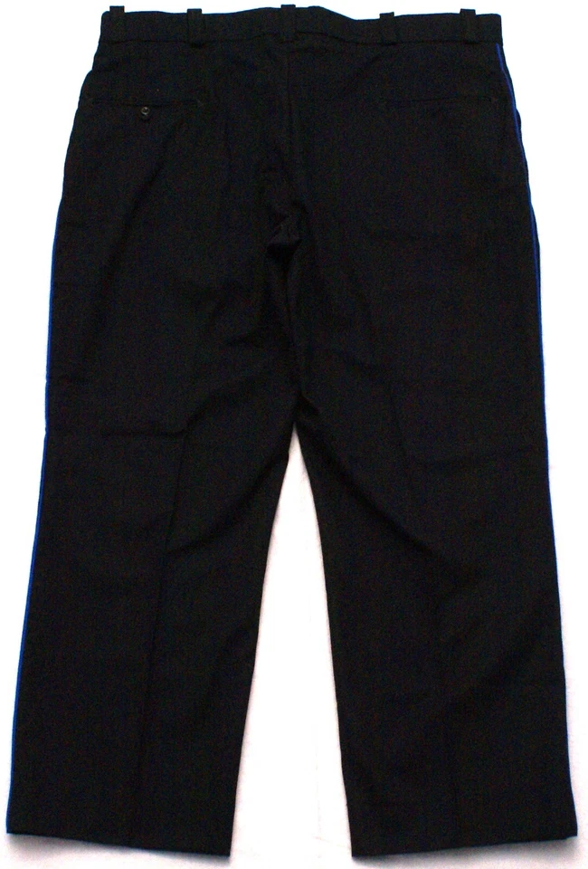 NEW Horace Small Security Work Uniform Navy Pants w/Blue Stripe, Mens 44X28, NEW - Image 3 of 4