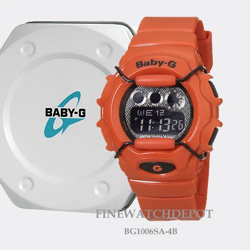 Casio Bg-1006sa-4aer Reloj Digital Para Niña Colección Baby-g Caja