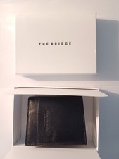 the bridge portacarte Nero nuovo con scatola originale