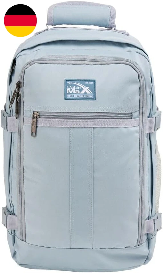 Cabin Max Metz - Ryanair Handgepäck 40X20X25 Perfekter Reiserucksack Für Flugzeu - Bild 2 von 4