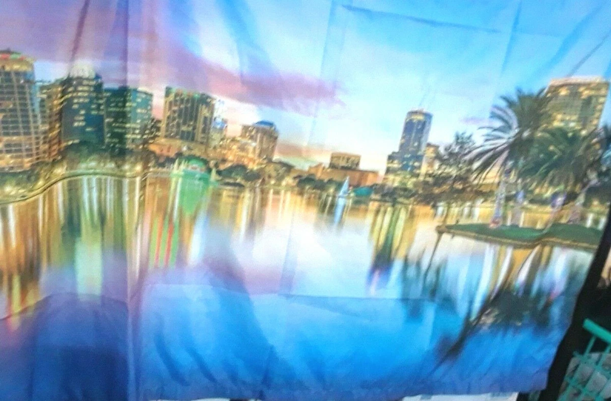 City outlet lights tapestry