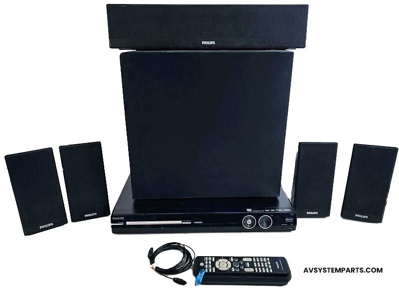 Hdmi Philips Surround Sound System And Dvd Player PHILIPS HTS8100