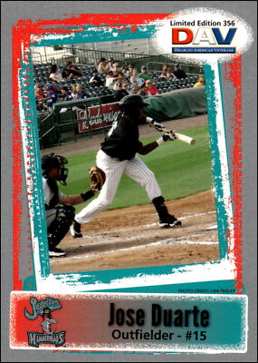 2011 DAV Jupiter Hammerheads #356 Jose Duarte   Rookie Jupiter Hammerheads