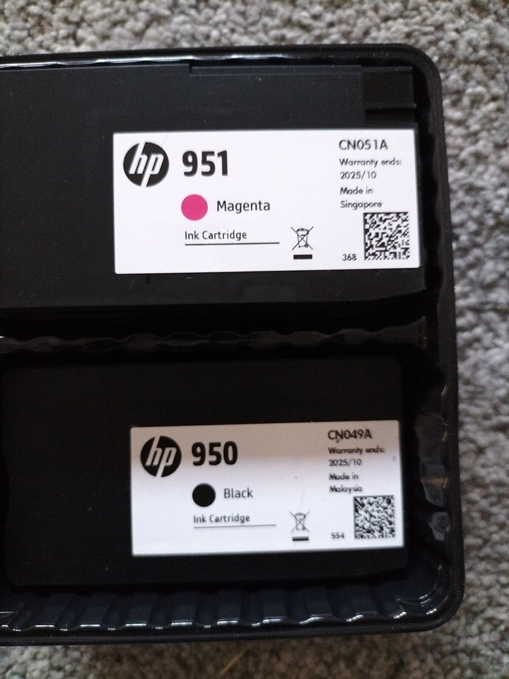 HP 6ZC65AE 950/951 Original Ink Cartridges 4 Pack Expire 0ct25 195122139902 eBay