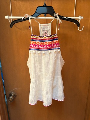Saylor Cicely Boho Tassel Tank Top Size Small NWT $165 Retail