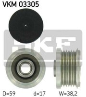 SKF Generatorfreilauf FüR Citroen BERLINGO,C2,C3 I,C4 I,C5 II III,C8,JUMPY