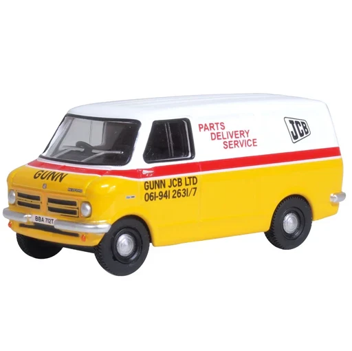 OXFORD DIECASTS Oxford 76CFV001 Gunn JCB Bedford CF 1:76 Scale