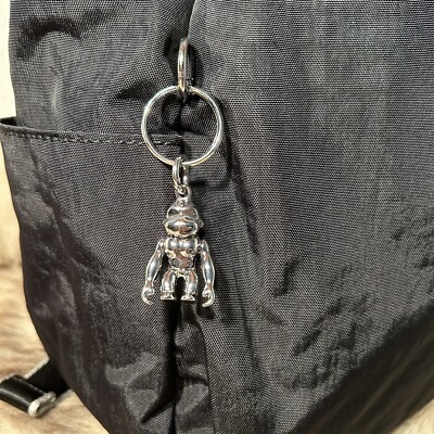 NWT Kipling Ivano Backpack - Black - Cute Gorilla! | eBay display picture 3