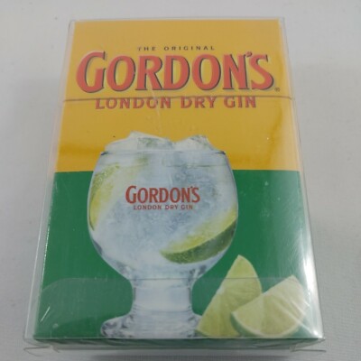 The Original Gordon's London Dry Gin Playing Cards New b72