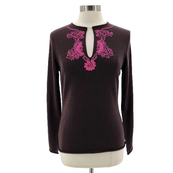 Suéteres para mujer marrón Adrienne Vittadini