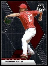 Aaron Nola 2021 Panini Mosaic #40 Phillies MLB READ FREE SHIPPING AutographDen