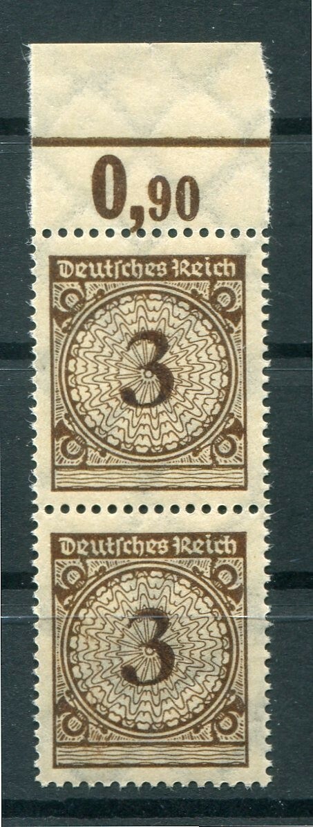 Dr-Weimar 338HT+POR Upper Edge+Corner Jump** MNH Mint Never Hinged (Z6516
