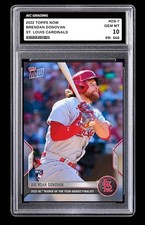 2022 Brendan Donovan Topps NOW Rookie Card #ROS-7 Limited 1/608  Graded 10