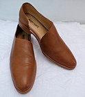 NEW (SHOP WORN) MARCIANTE & COMPANY TAN LEATHER OPEN ARCH FLATS SHOES US 8.5 — photo 6