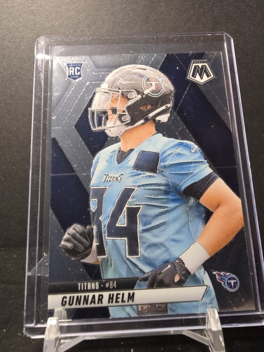 1109073 - 2025 Panini Mosaic Football Card #394 Gunnar Helm Rookie