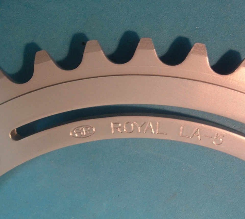 SR Japan Royal LA-5 43Tx 144BCD Road Chainring- Vintage NEW /NOS- 5/6/7/8/9-Spd- - Image 2 of 4