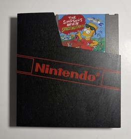 The Simpsons Bart vs. the Space Mutants NES Nintendo Loose Cart Only