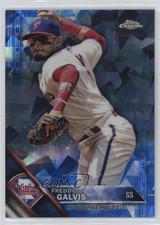 2016 Topps Box Set Chrome Sapphire Edition /250 Freddy Galvis #461 0j53