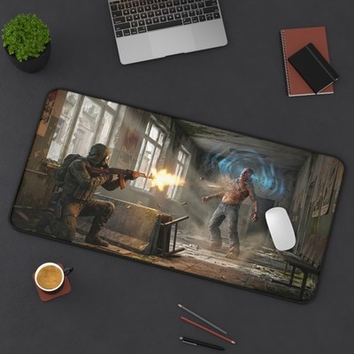 STALKER Mouse Pad   Zone Mutant Battle Desk Mat, Gamer Gift