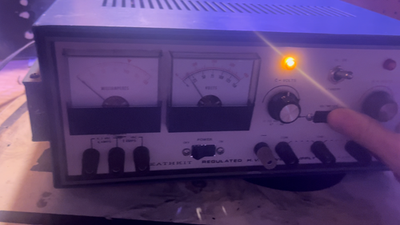 Vintage Heath Tube Regulated HV Power Supply IP-2717A High Voltage