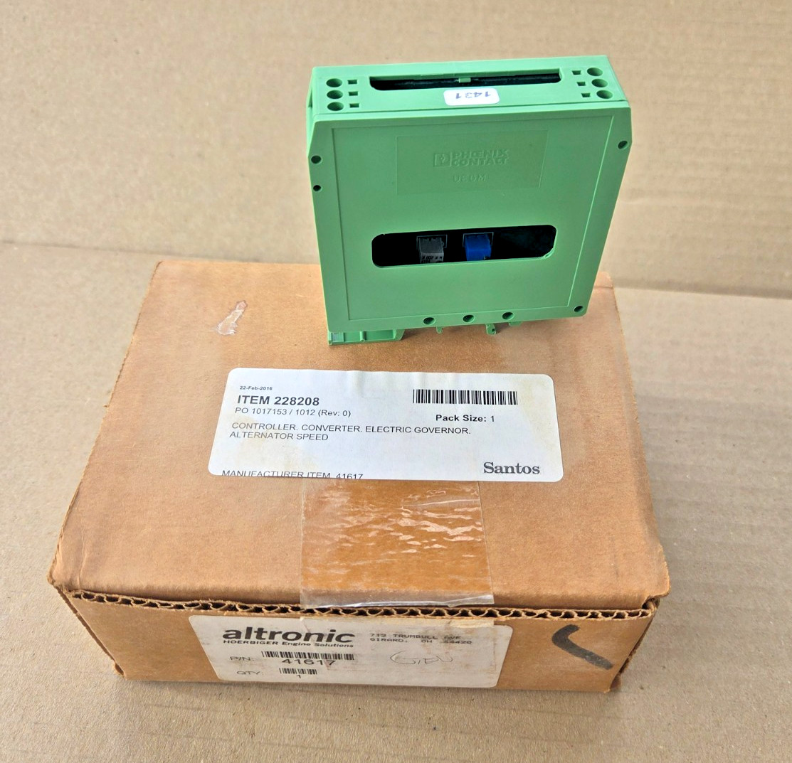 Phoenix Contact/Altronic Electronic Governor Controller, Convertor P/N 41617