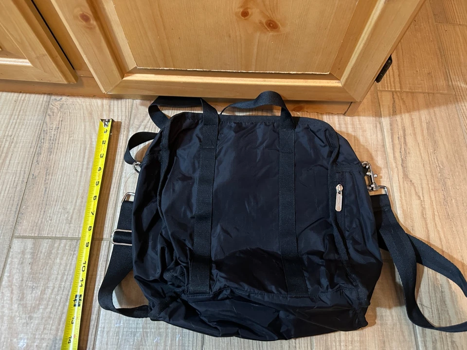 LeSPORTSAC Nw/oT Medium Black 10.5" H x 9" W x 3" D North/South Tote/ Crossbody - Image 3 of 4