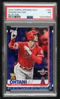 2019 Topps Opening Day Blue Foil Shohei Ohtani #100 PSA 7 03lu