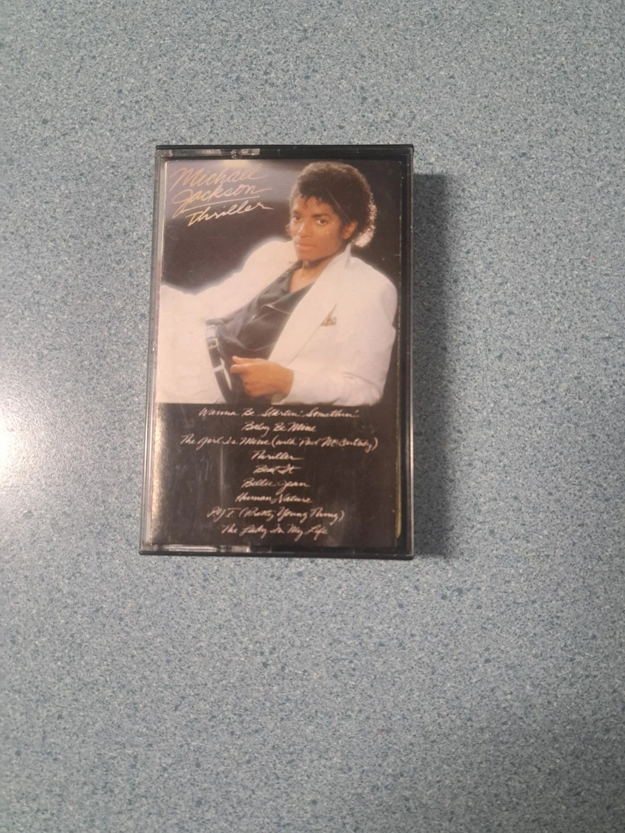 Cadre Photo 22x27cm – Cassette Audio K7 Encadrée – Michael Jackson – Thriller – Neuf