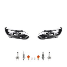 Scheinwerfer Set passend für Ford Focus 11 04/11-09/14 + Leuchtmit. links rechts