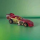 Vintage 1997 Hot Wheels Inbrainsion Firebird Funny Car Red Loose