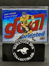 2025-26 Upper Deck Goal Oriented #GO-14 Jack Eichel Vegas Golden Knights