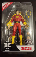 McFarlane Toys DC Direct Page Punchers Shazam Platinum Captain Thunder
