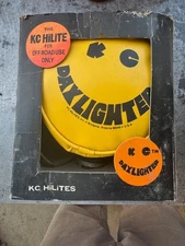 Vintage KC Hilites Daylighter Off Road Rollbar Fog Running Light With Cover, Box