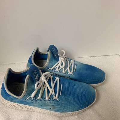 adidas gazelle silver green womens Adidas Pharrell Williams Tennis HU Men's Shoes Teal/Frozen Yellow/Grey –  Sports Plaza NY main image 1