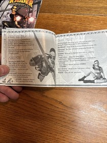 Tomb Raider the Last Revelation & Chronicles. Sega Dreamcast Manuals Only