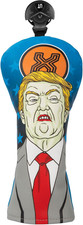 Golf Club Covers Funny Driver Cover Fariway Wood Headcover Hybrid Head Cover Lea