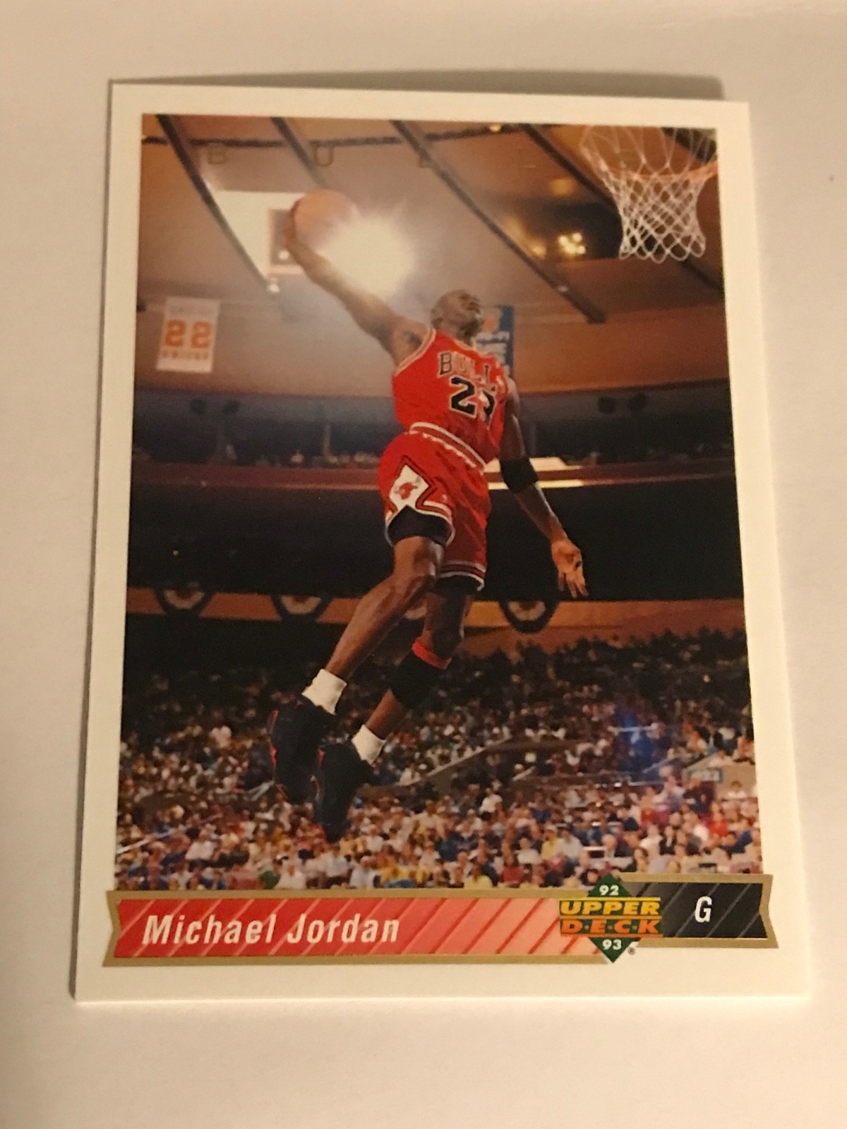 MICHAEL JORDAN 92/93 UPPER DECK #23